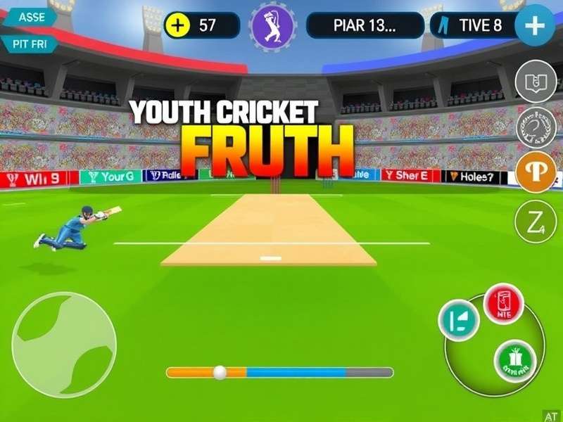 Youth Cricket Frenzy Gameplay Screenshot